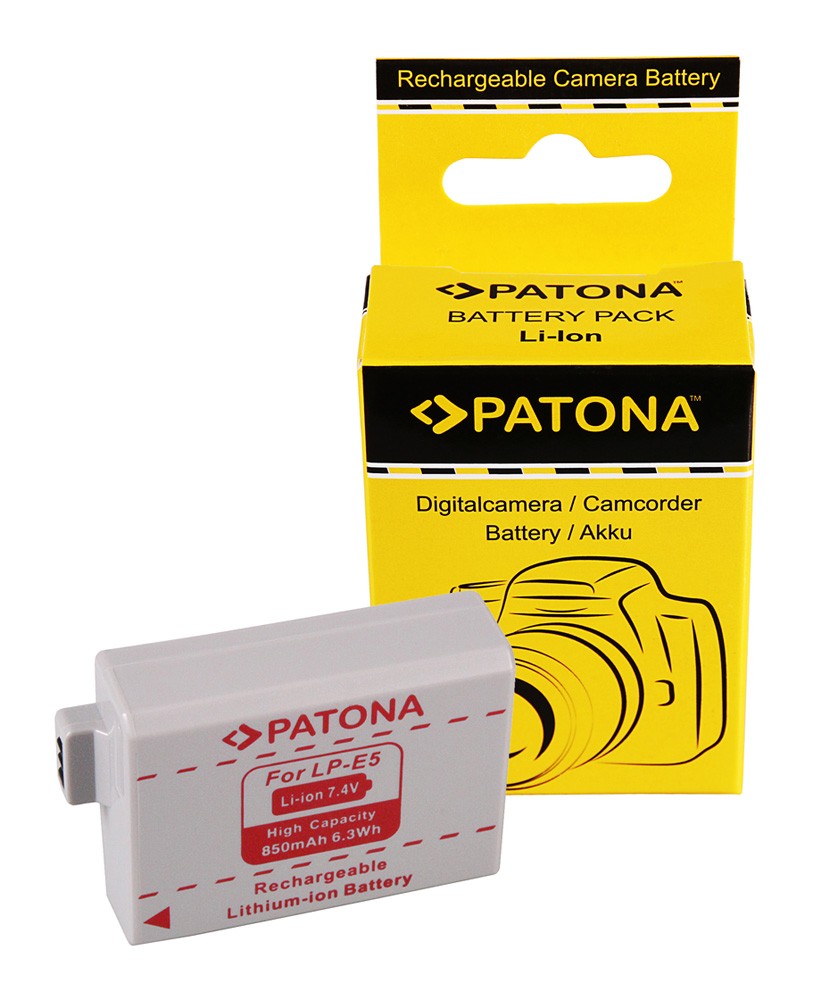 Billede af Batteri til CANON LP-E5 LPE5 EOS-450D EOS 450D EOS450D EOS1000
