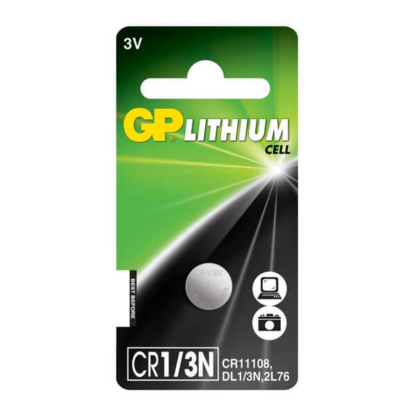 GP CR 1/3N 3 Volt Lithium batteri