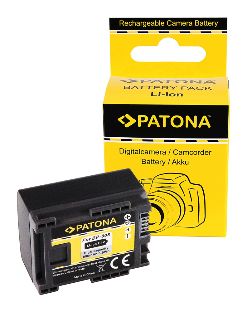Se Batteri til CANON BP819 BP827 BP808 BP809 HF100 HG-20 wireless hos BatteryStore & More