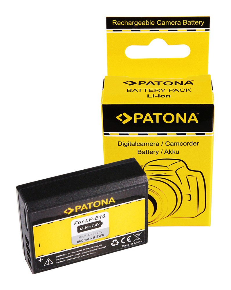 Billede af Batteri til CANON LP-E10 LPE10 EOS1100D EOS 1100D