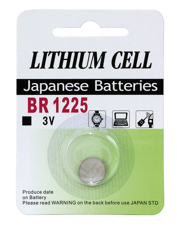 BR 1225 3 Volt Lithium batteri