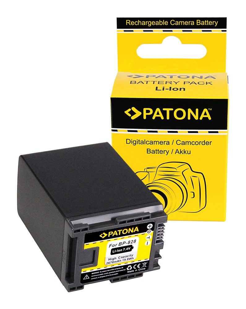 Se Batteri til Canon HF-G30 Canon XA20 Canon XA25 Canon BP-828 hos BatteryStore & More