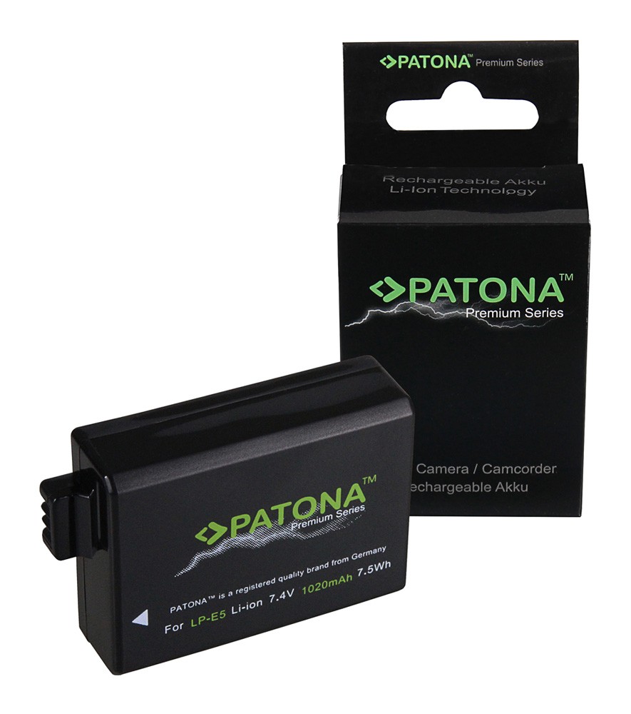 Se Batteri til CANON LP-E5 LPE5 EOS 450D 500D 1000D hos BatteryStore & More