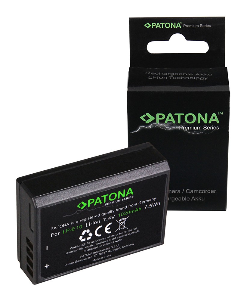 Se Batteri til CANON LP-E10 LPE10 EOS1100D EOS 1100D 1200D hos BatteryStore & More