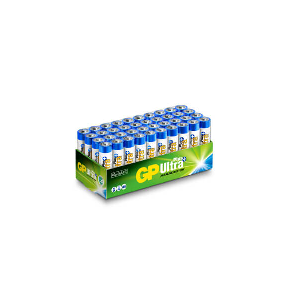 40 stk AAA batterier / Ultra Plus / LR03 / Bedste batterier