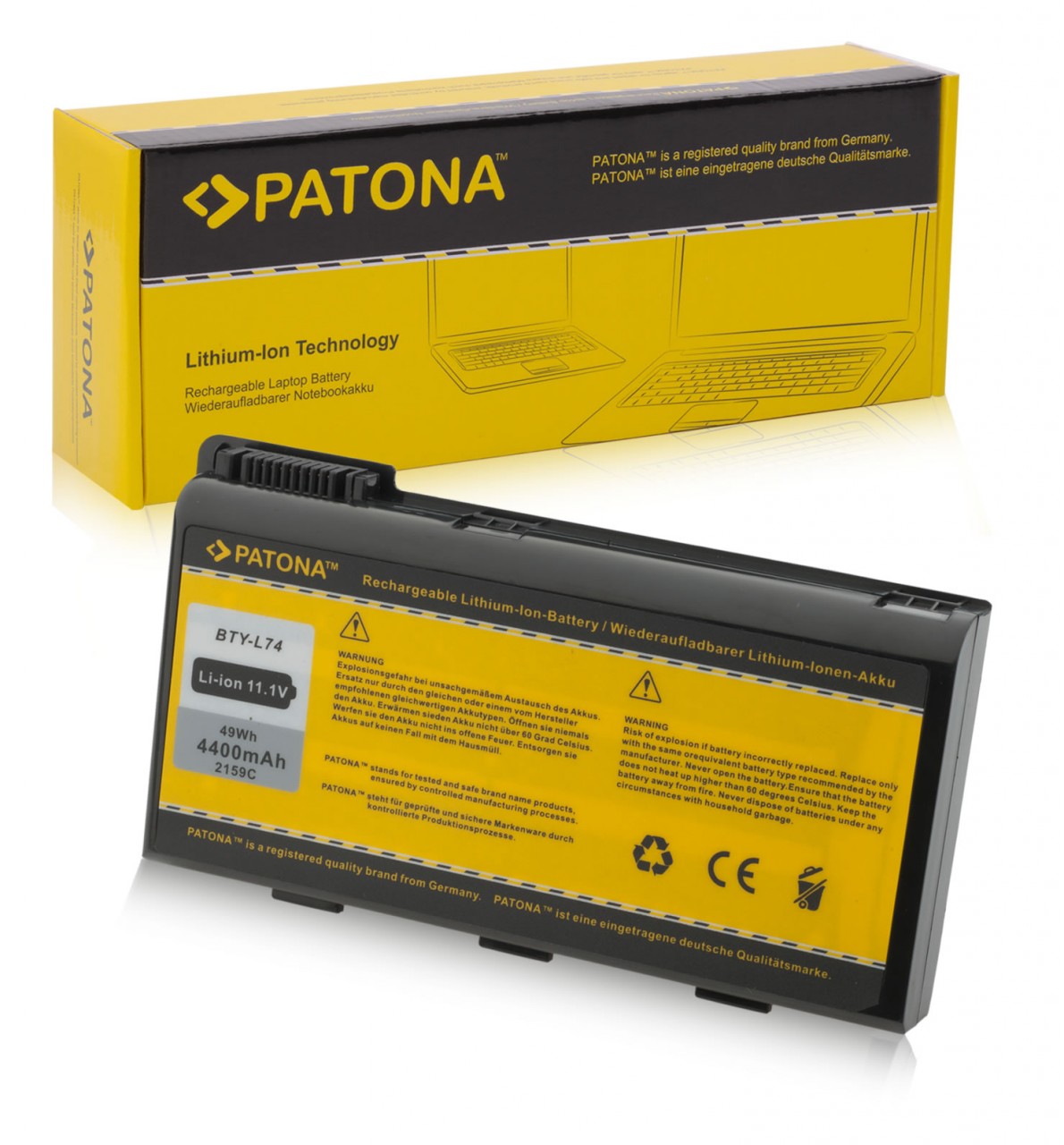Se Batteri til MSI A5000 A6000 A6200 CR600 CR620 CR700 BTY-L74 BTY-L75 hos BatteryStore & More