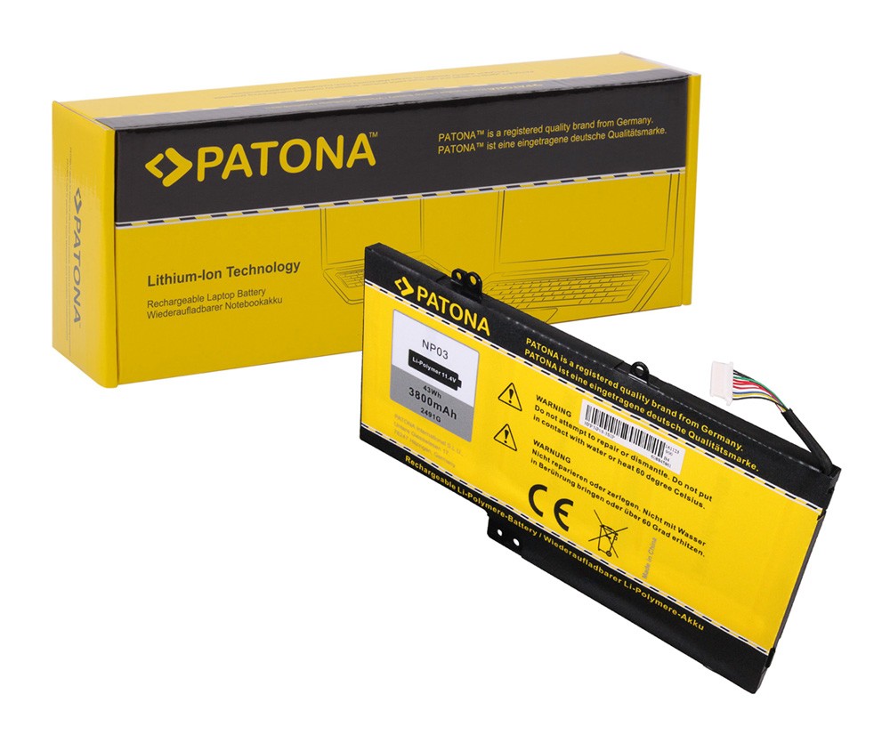 Batteri til HP NP03 Pavilion 13 13-A010DX X360 760944-421 HSTNN-LB6L NP