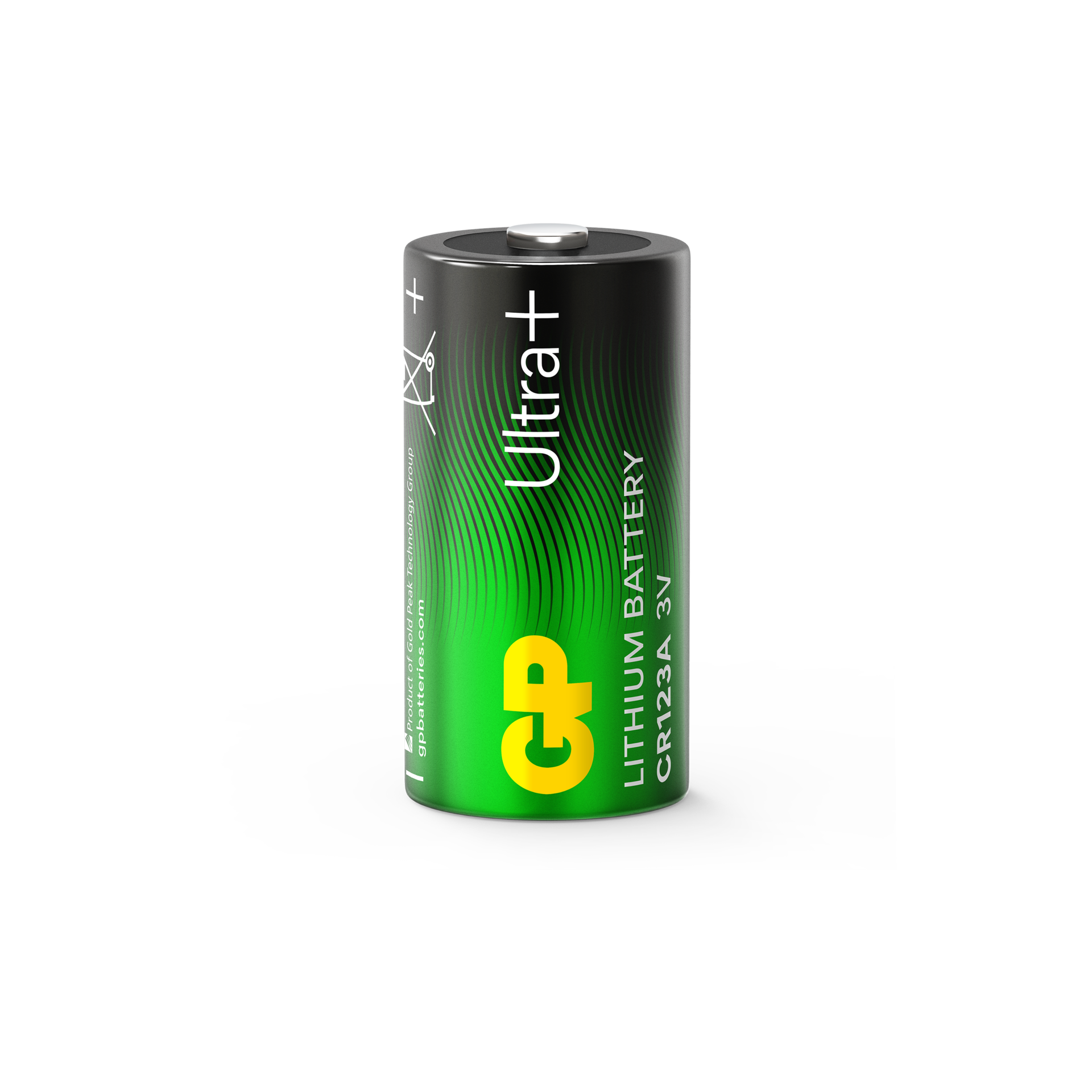 CR123A batteri / GP Lithium Pro / 3 Volt / 1 stk