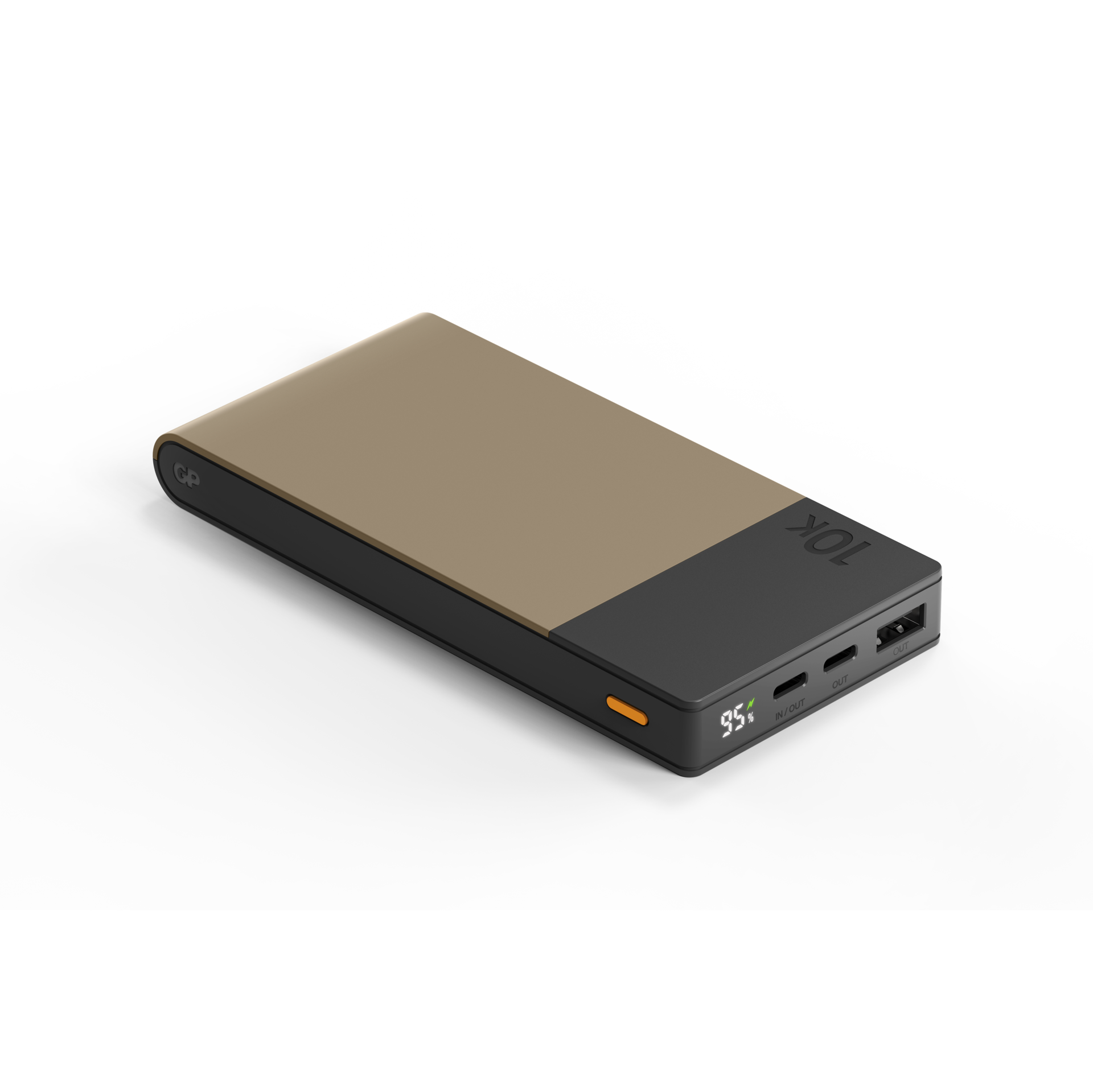 GP BATTERIES GP Powerbank M2+ 10000mAh Beige 405204 Modsvarer: N/A