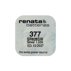 Renata 377 A1 - SR626SW - 1,55 V Silver Oxide batteri