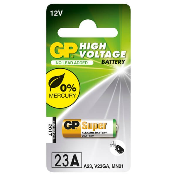 GP Super Batterie 23A 12V Batterien, Alkaline (12 V, 5 Stk., 23A
