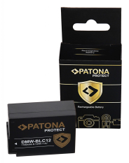 Batteri til Panasonic DMW-BLC12 Lumix DMC FZ200 DMC G6 G5 GH2