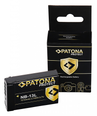 Batteri til Canon NB-13L Canon PowerShot G7X G5X G9X G7X Mark II