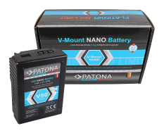 V-Mount batteri NANO V50 med 47Wh RED ARRI