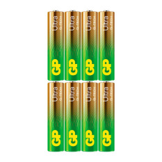 GP Ultra Alkaline AAA batteri, 24AU/LR03, 8-pak
