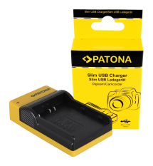 Slim micro-USB oplader til Konica Minolta Nikon EN-EL3 Dynax 5D 7D Nikon EN-EL3 Minolta