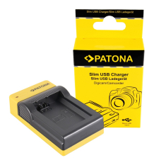 Slim micro-USB oplader til Sony NP-FW50 NEX A33 A55 NEX.3 NEX.3C NEX.5 NEX.5A NEX.5C