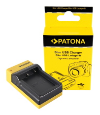 Slim micro-USB oplader til Fujifilm Fuji NP-W126 FinePix HS30 EXR HS30EXR HS-30EXR HS33
