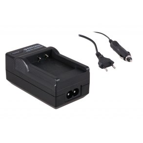 Schnell-Ladegerät fuer FUJI Fujifilm Finepix NP-50 mit Micro USB Plug 