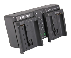 Dual oplader til Nikon EN-EL18 EN-EL4 LP-E4 BA-T10 BA-T20 MH-26