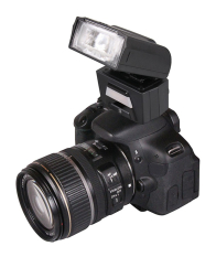 Digital TTL-motorzoom Flash FK40 med integreret video lys til Sony