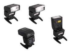 Digital TTL-motorzoom Flash FK40 med integreret video lys til Sony