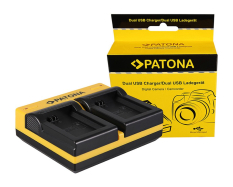 Dual oplader til Sony Sony NP-FW50 NEX A33 A55 NEX.3 NEX.3C NEX.5 NEX.5A NEX.5C