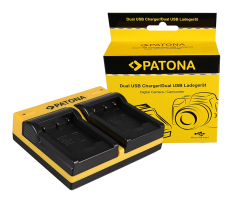 Dual oplader til Nikon Casio NP-120 CoolPix S2500 S3100 S4100