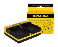 Dual oplader til Nikon EN-EL15 1 V1 EN-EL15 D600 D610 D7000 D7100 D800 D8000