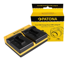 Dual oplader til GoPro AHDBT-401 Hero 4 Black Edition AHDBT-401 Hero 5 Black