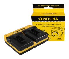 Dual USB oplader til GoPro Hero 8 AHDBT-801 Hero 7 AHDBT-701 Hero 6 Hero 5 AHDBT-501