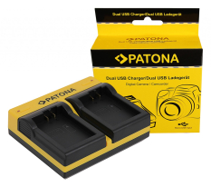 Dual oplader til Nikon EN-EL25 Z50 Z fc