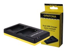 Dual hurtigoplader til Panasonic DMW-BCM13 BCM13