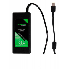 PATONA Premium Oplader 20V 4,5A 90W Firkantet Tip f. Lenovo ThinkPad T470P T460P T440P X1 Carbon