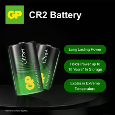 CR2 Ultra Plus Lithium / 3 Volt batteri / Fotobatteri