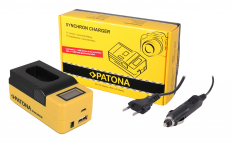 USB oplader til Panasonic DMW-BLJ31 Lumix DC-S1 DC-S1R DC-S1H med LCD