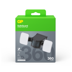 GP Safeguard RF2.1+. Kraftig ledningsfri udendrs sensorlampe