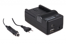 4-i-1 oplader til Panasonic batteri FZ30 FZ18 FZ7 FZ10 CGA-S006E