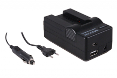 4-i-1 oplader til FUJI NP-80 NP 100 FinePix 4800 4800