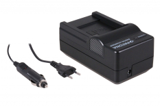 4-i-1 oplader til Canon NB-8L PowerShot A3000 IS/AS3100