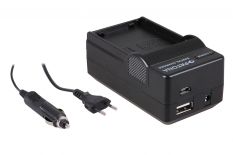 4-i-1 oplader til Samsung NX1 NX-1 ED-BP-1900 BP-1900