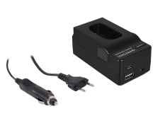 4-i-1 oplader til Panasonic DMW-BLJ31 Lumix DC-S1 DC-S1R DC-S1H
