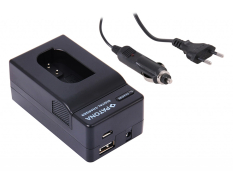 4-i-1 oplader til Panasonic DMW-BLK22 DC-S5 G9 GH5 GH5S