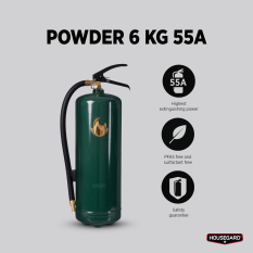 Design Pulverslukker GR�N/GULD. 6 kg