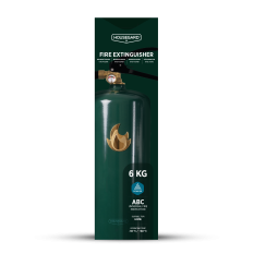 Design Pulverslukker GR�N/GULD. 6 kg