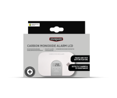 Housegard kulilte alarm med LCD-display, CA107