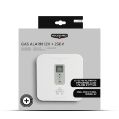 Housegard gasalarm 12V + 230V, GA102