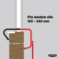 Housegard brandstige 4,5 meter