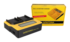 Dual LCD USB oplader til Nikon EN-EL3 EN-EL3e FNP-150 BLM5