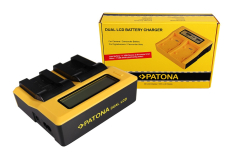 Dual LCD USB oplader til Caplio NP-80 RDC RDC1500 RDC-1500 RDC6000 RDC-6000 RDC7 RDC-7